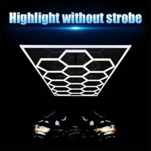High Brightness Led Garage Lights Working Light Hexagon Detailing Led Home Hexagon Ceiling Garage Light