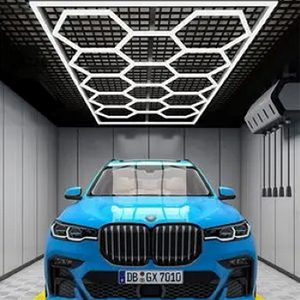 LED Honeycomb Garage Lights