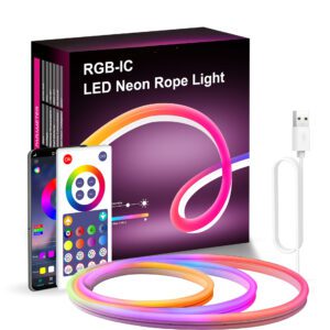 24V 110V 220 Pvc Neon Flex Rgb Pixel Luces Rope Landscape Lighting Led Neon Lights for Wall