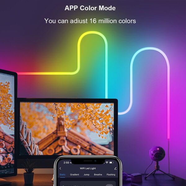 24V 110V 220 Pvc Neon Flex Rgb Pixel Luces Rope Landscape Lighting Led Neon Lights for Wall - Image 3
