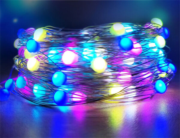 20M 50M 100M LED Fairy Christmas Party Wedding Holiday Decoration Garland Outdoor String Lights - Image 6