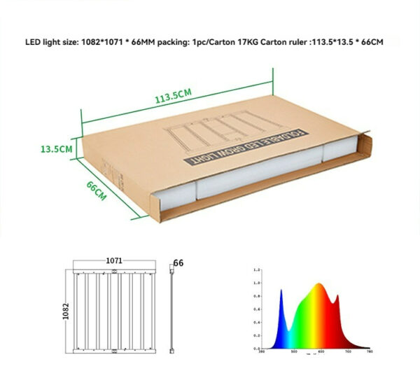 Wholesale Full Spectrum LED Plant Grow Light 240W 320W 400W 650W 800W 1000W Commercial LED Lights Grow for Indoor Growth - Image 6