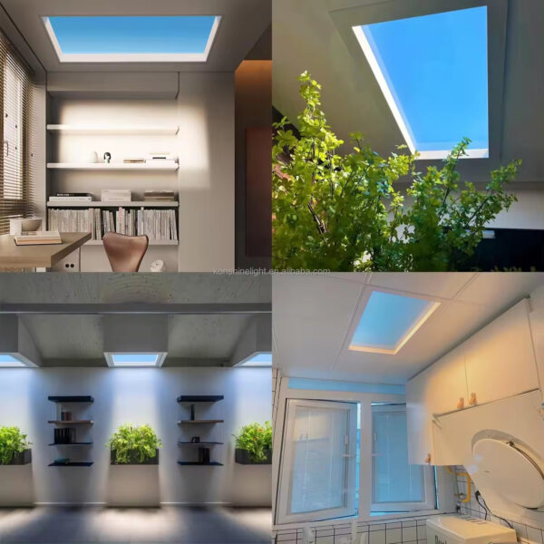 Panel Artificial Sunshine Led Ceiling Light Blue Sky Panels Sunlight Skylight Lighting Panel Led Light - Image 4