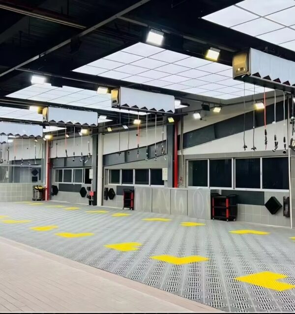 LED Ceiling Workshop Lamp Garage White Emitting Lights AC Powered Panel Lights for Workshop and Garage Use - Image 7
