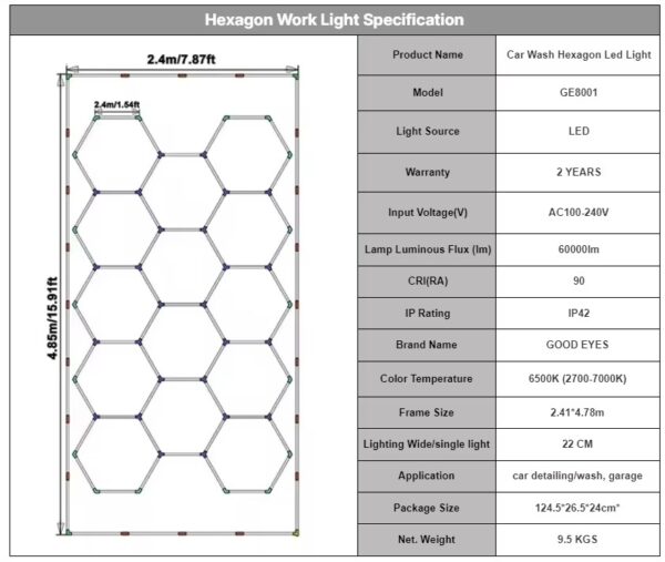 Car Detailing Equipment Showroom Leds Ceiling logo Light - Image 10