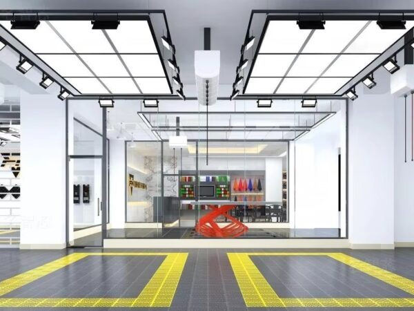 LED Ceiling Workshop Lamp Garage White Emitting Lights AC Powered Panel Lights for Workshop and Garage Use - Image 6