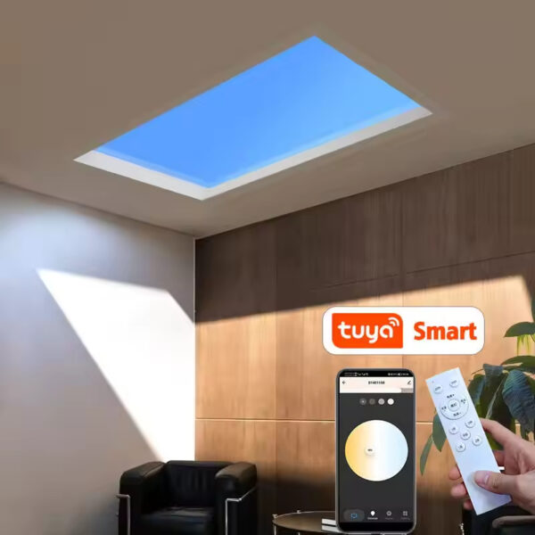 Panel Artificial Sunshine Led Ceiling Light Blue Sky Panels Sunlight Skylight Lighting Panel Led Light - Image 2